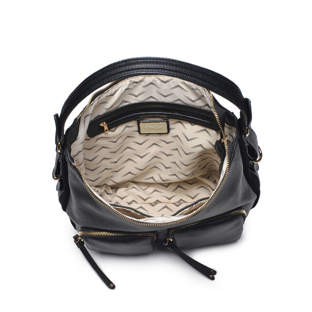 Product Image of Moda Luxe Marla Hobo 842017134022 View 8 | Black