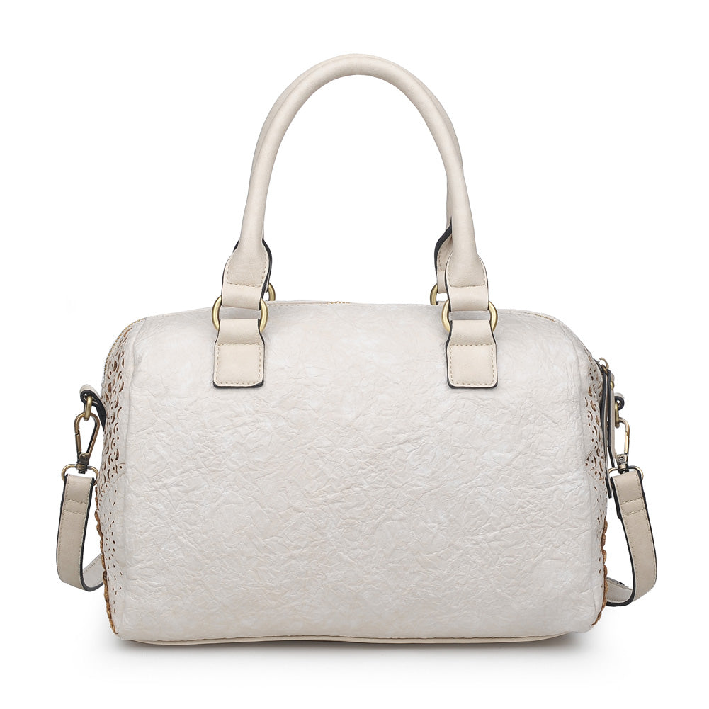 Product Image of Moda Luxe Bristol Satchel 842017115090 View 3 | Cream
