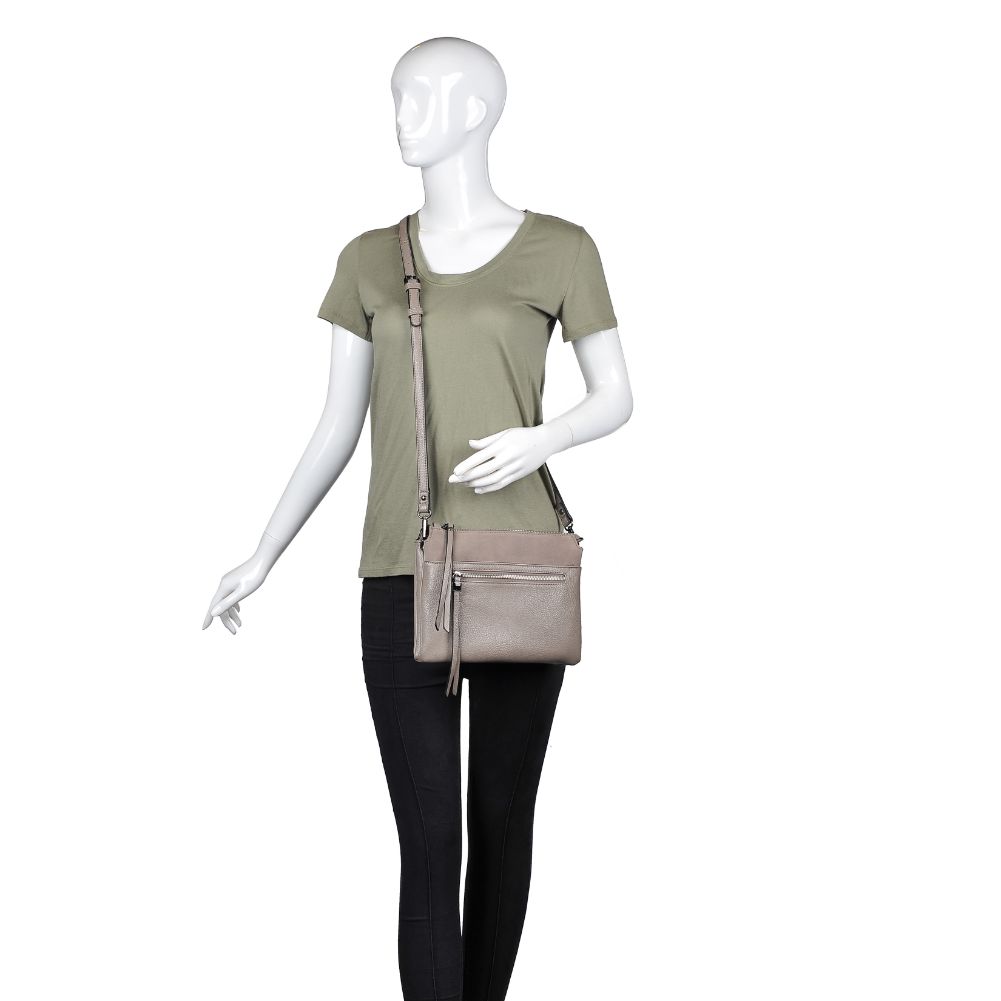 Product Image of Moda Luxe Lydia Crossbody 842017123279 View 5 | Mushroom