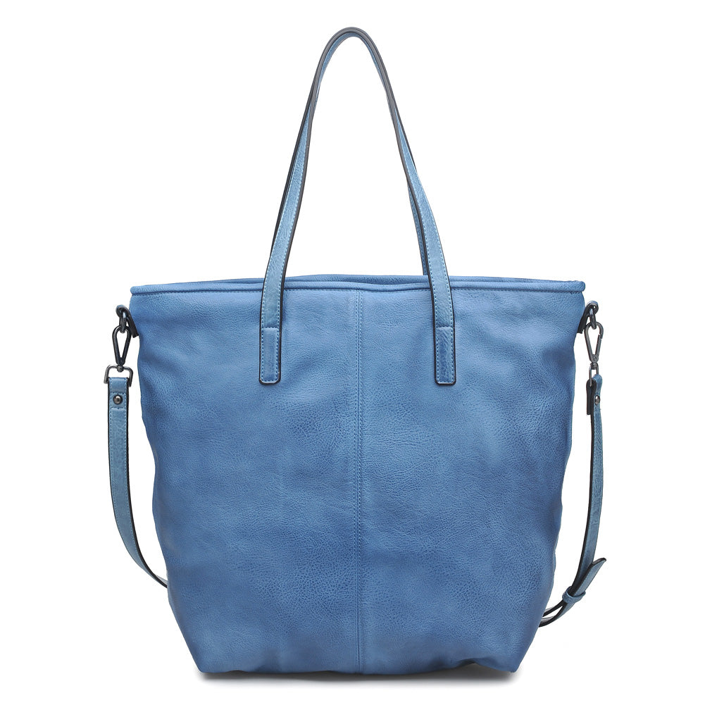 Product Image of Moda Luxe Magdelena Tote 842017113867 View 3 | Blue