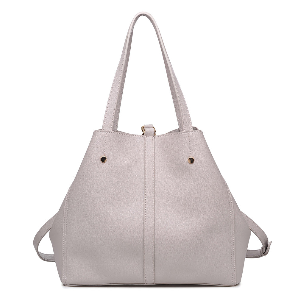 Product Image of Moda Luxe Josephine Satchel 842017116875 View 3 | Grey