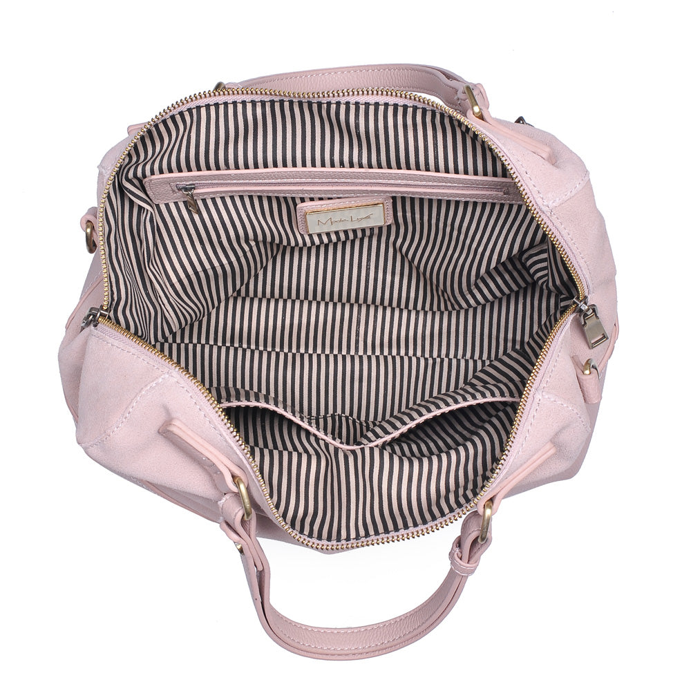 Product Image of Moda Luxe Matilda Satchel 842017118961 View 4 | Blush