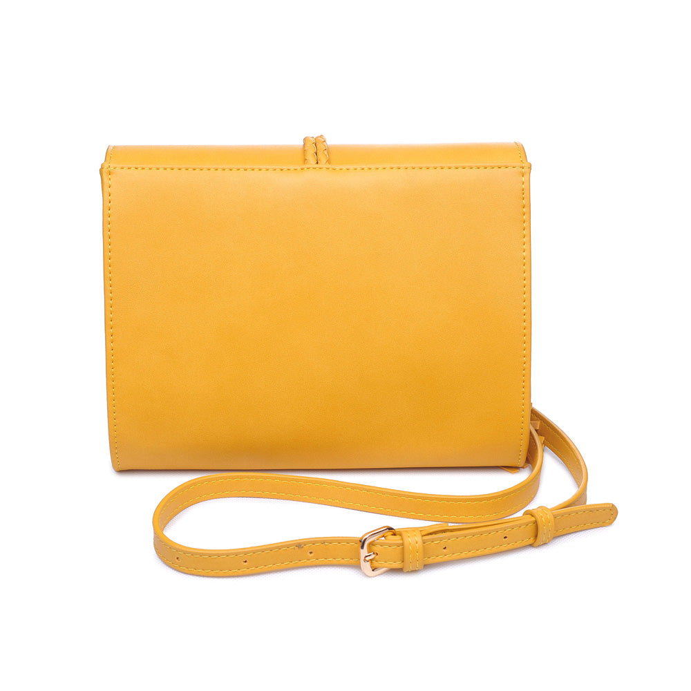 Product Image of Moda Luxe Foxy Crossbody 842017111146 View 3 | Mustard