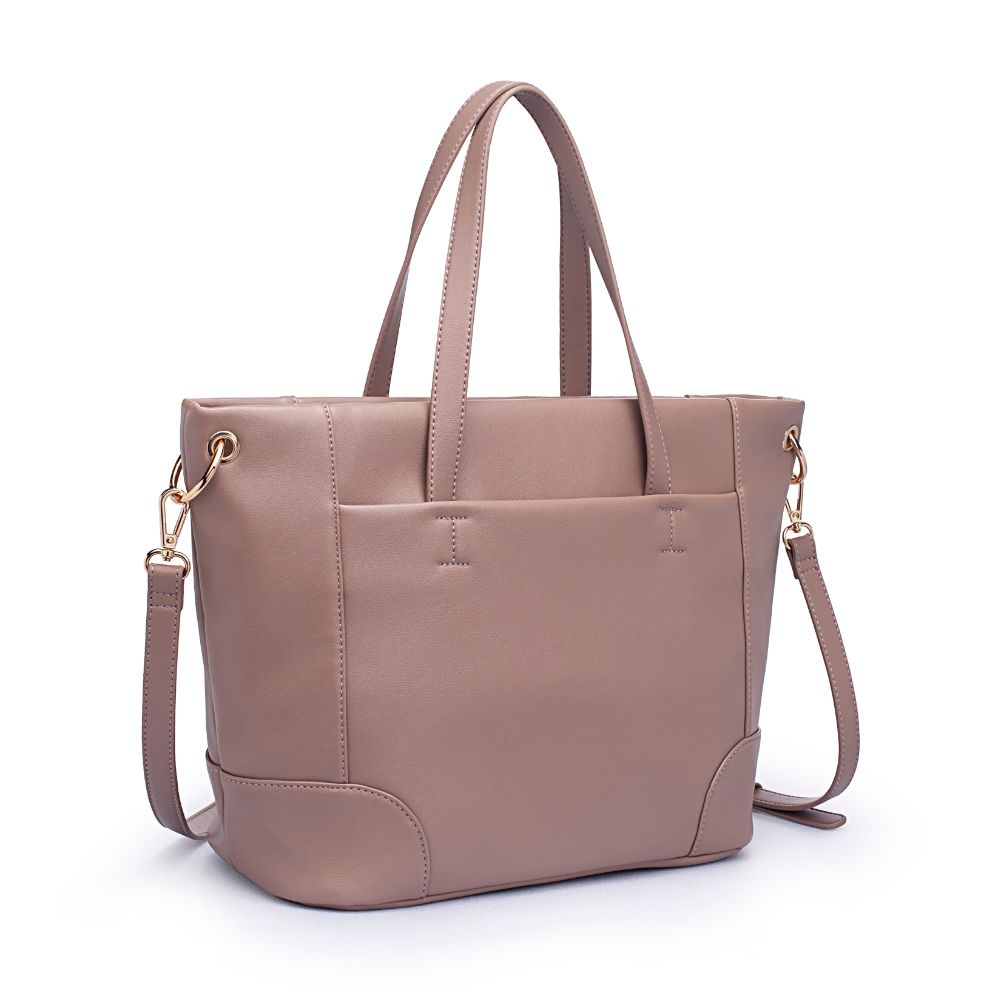 Product Image of Moda Luxe Becka Tote 842017126560 View 6 | Mushroom