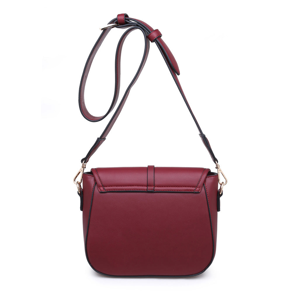 Product Image of Moda Luxe Whitney Crossbody 842017115663 View 3 | Burgundy