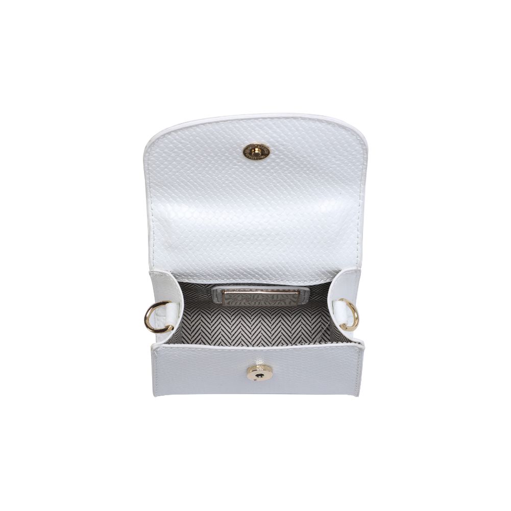 Product Image of Moda Luxe Farah Crossbody 842017127581 View 8 | White