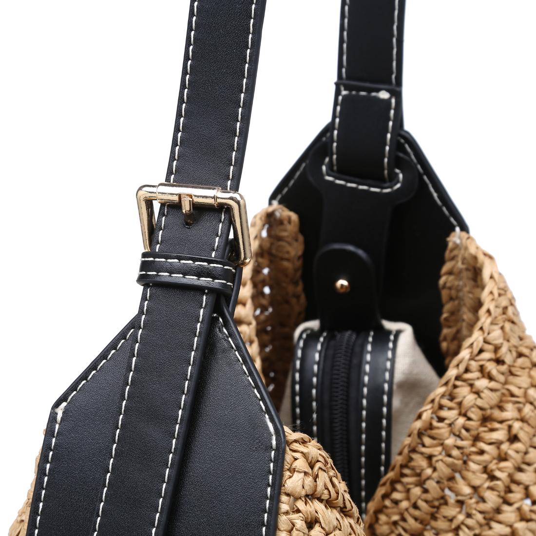 Moda Luxe Savannah Hobo 842017138136 View 8 | Black Natural