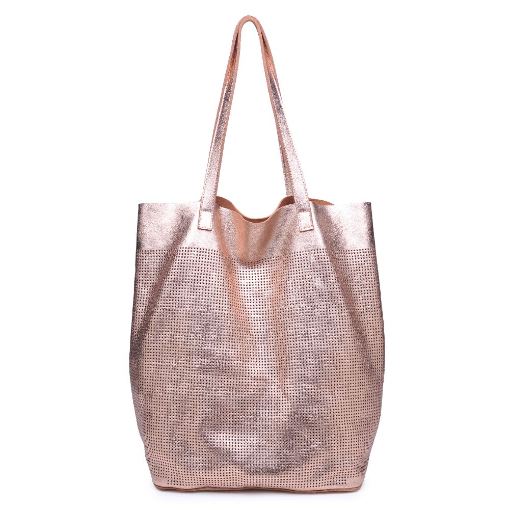 Product Image of Moda Luxe Stella Tote 842017108405 View 7 | Rose Gold