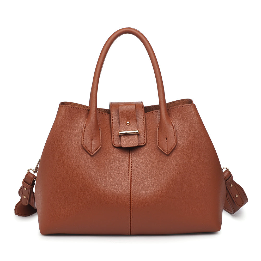 Product Image of Moda Luxe Bianca Satchel 842017116783 View 1 | Tan