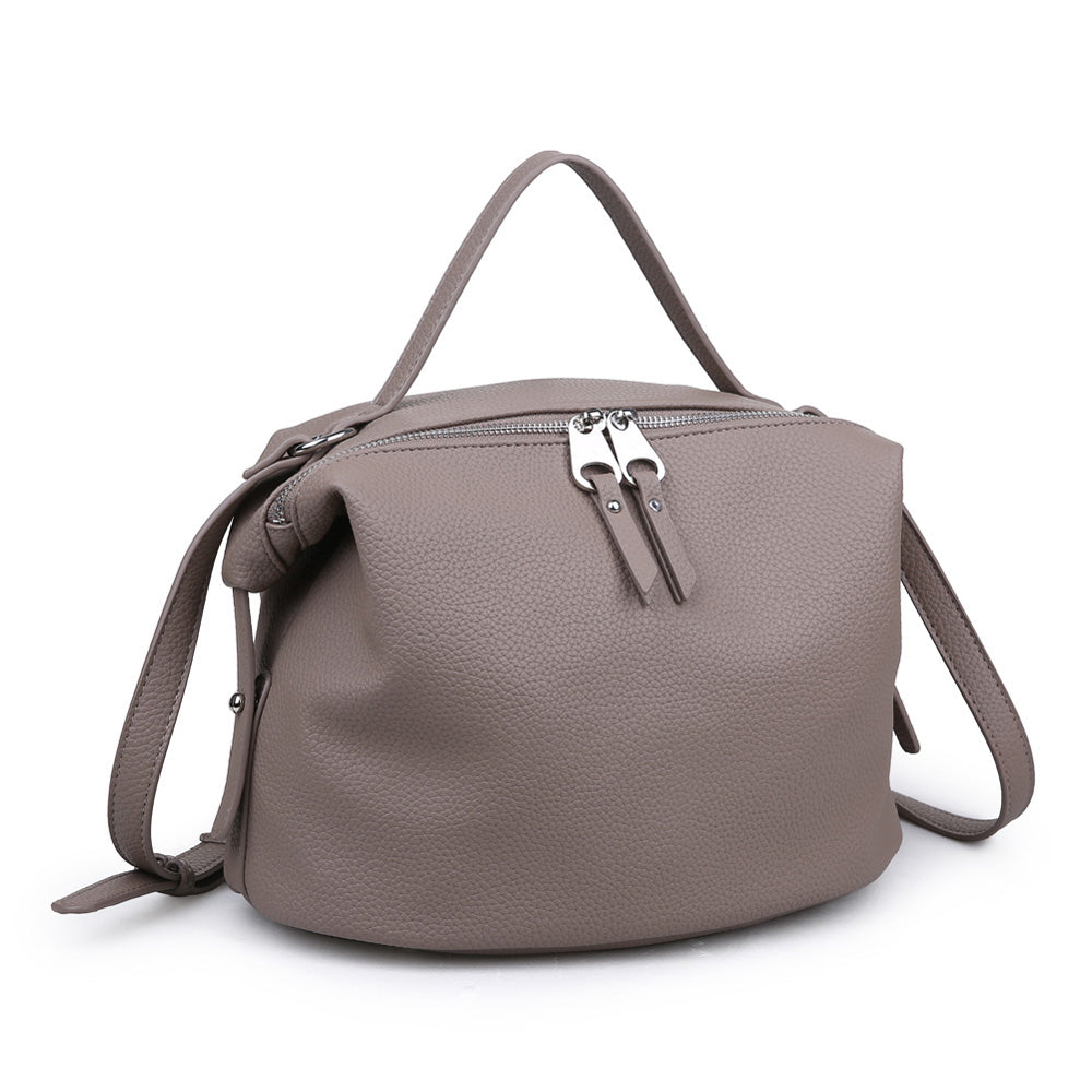 Product Image of Moda Luxe Nicole Satchel 842017115502 View 2 | Grey