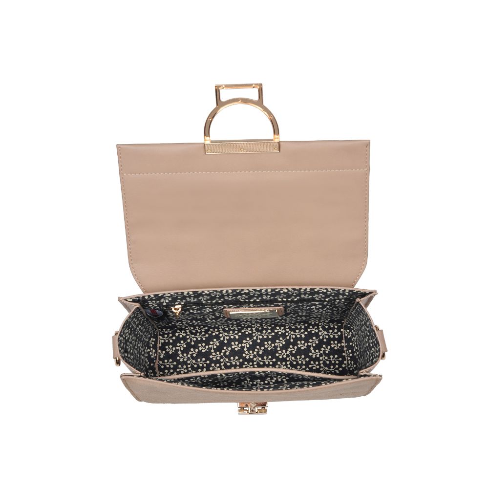 Product Image of Moda Luxe Brynn Satchel 842017120810 View 8 | Natural
