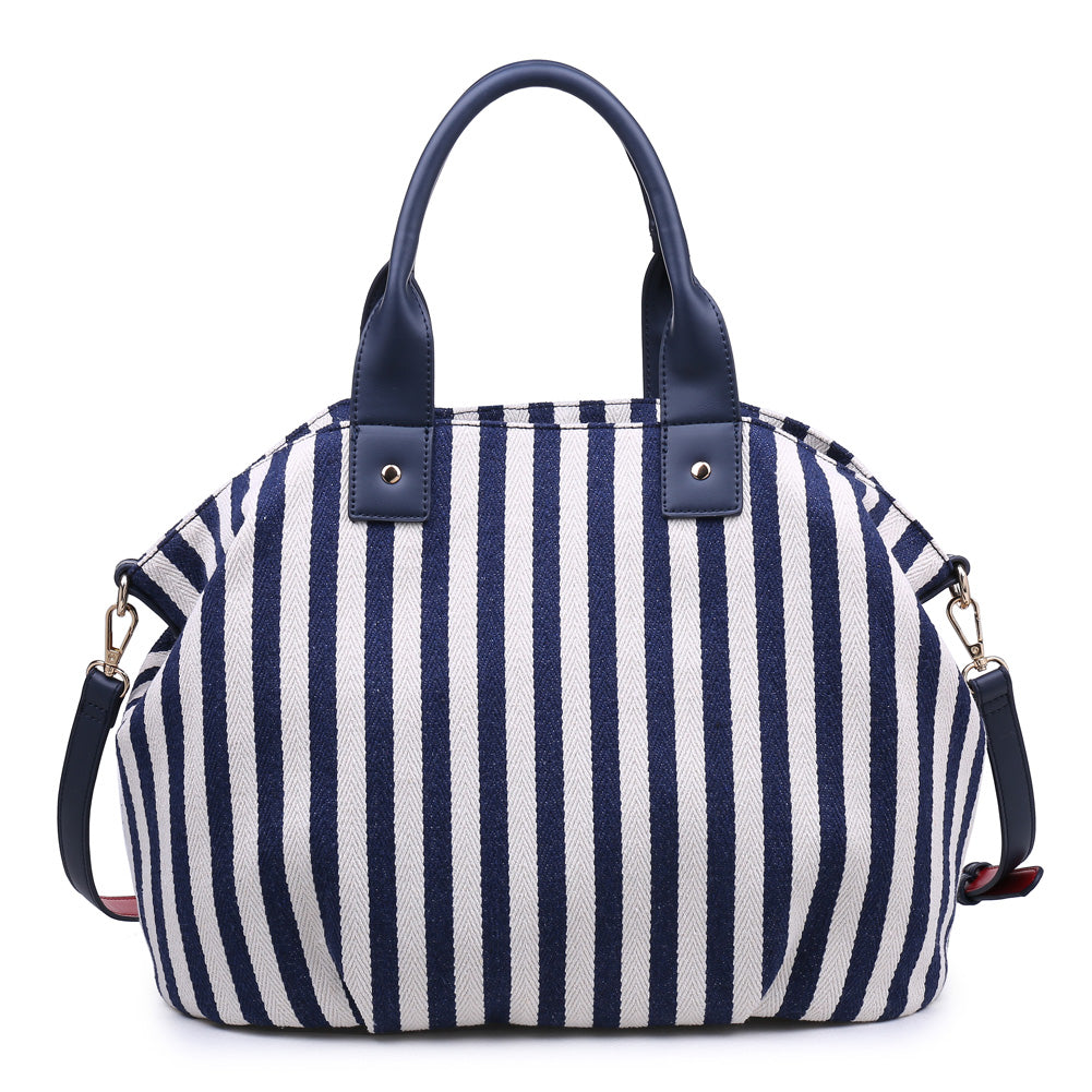 Product Image of Moda Luxe Bali Satchel 842017112990 View 5 | Navy