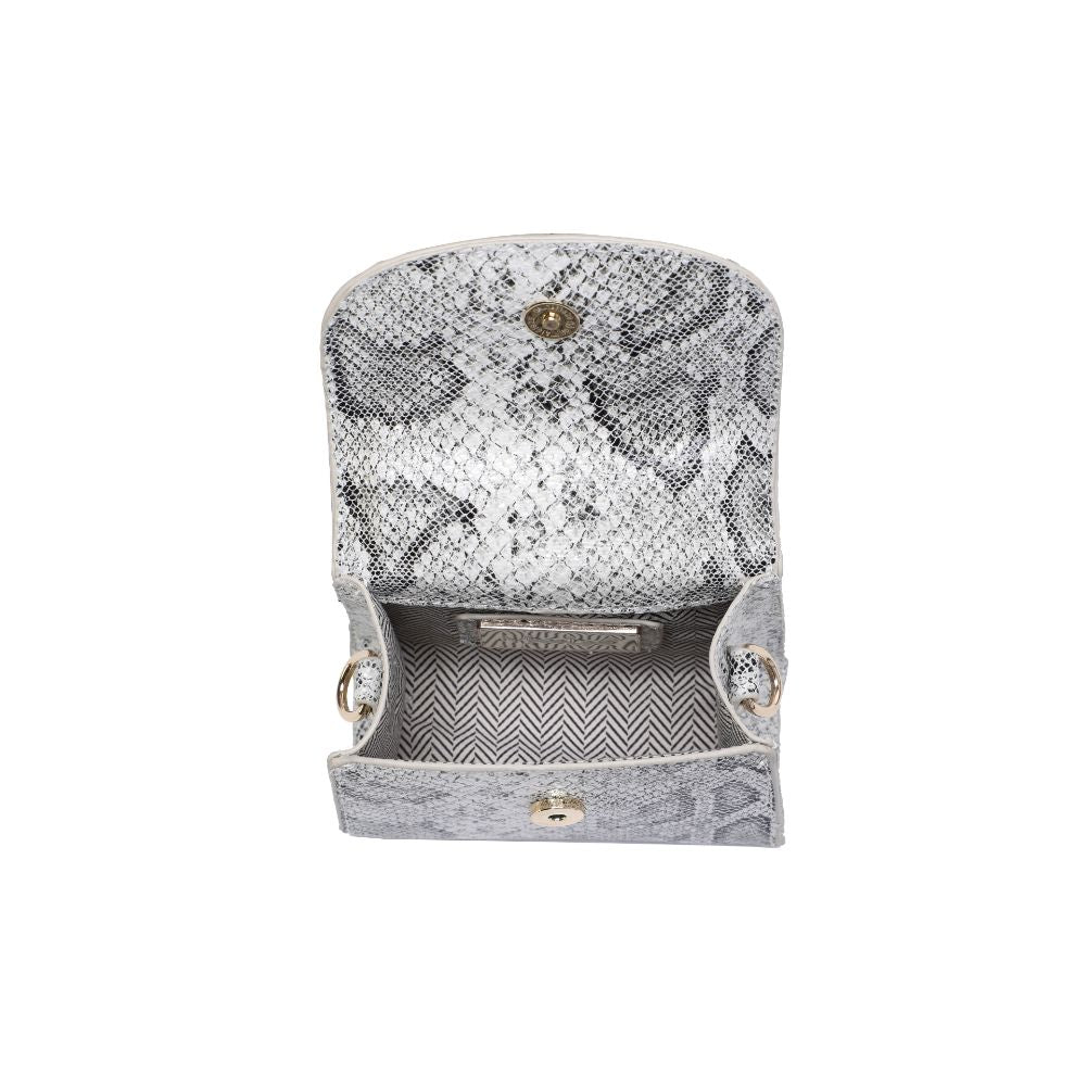 Product Image of Moda Luxe Farah Crossbody 842017127567 View 8 | Black White