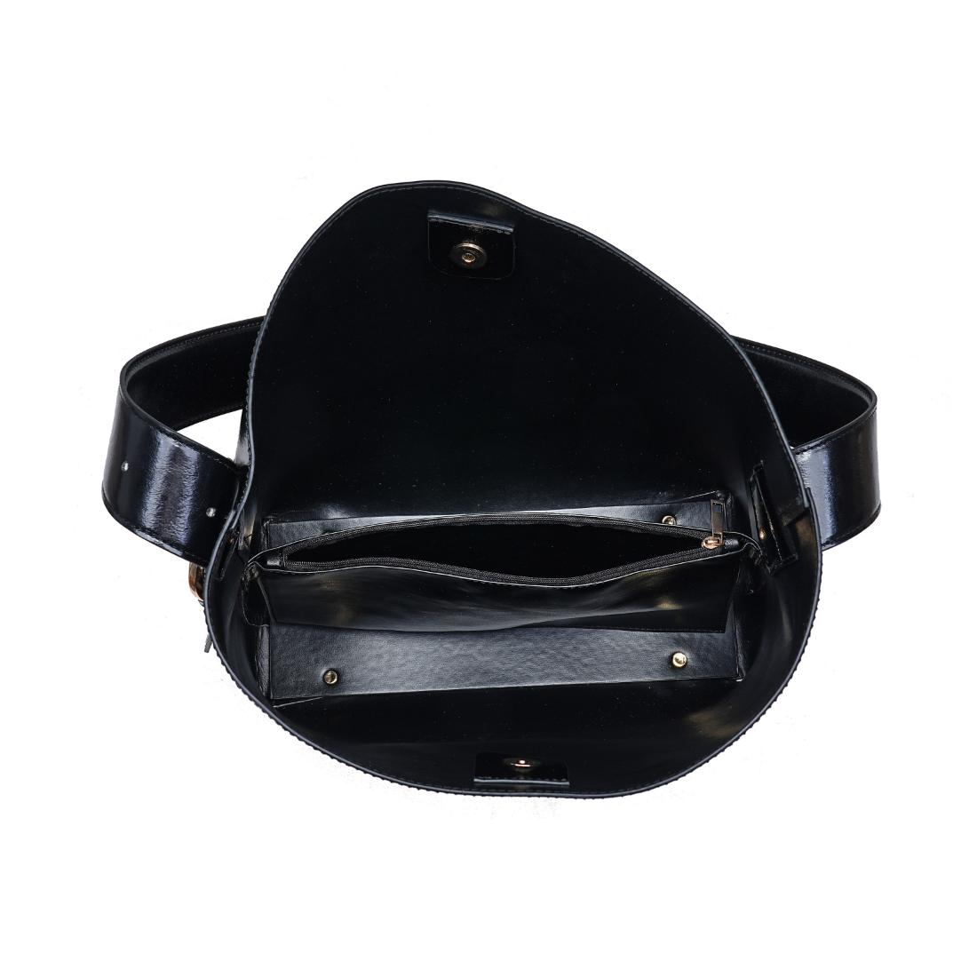 Product Image of Moda Luxe Brooke Bucket 842017139515 View 8 | Black
