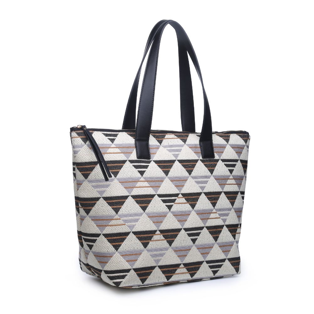 Product Image of Moda Luxe Quinn Tote 842017124481 View 6 | Black Multi