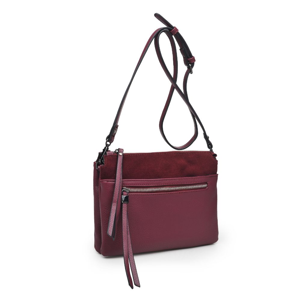 Product Image of Moda Luxe Lydia Crossbody 842017123255 View 2 | Wine