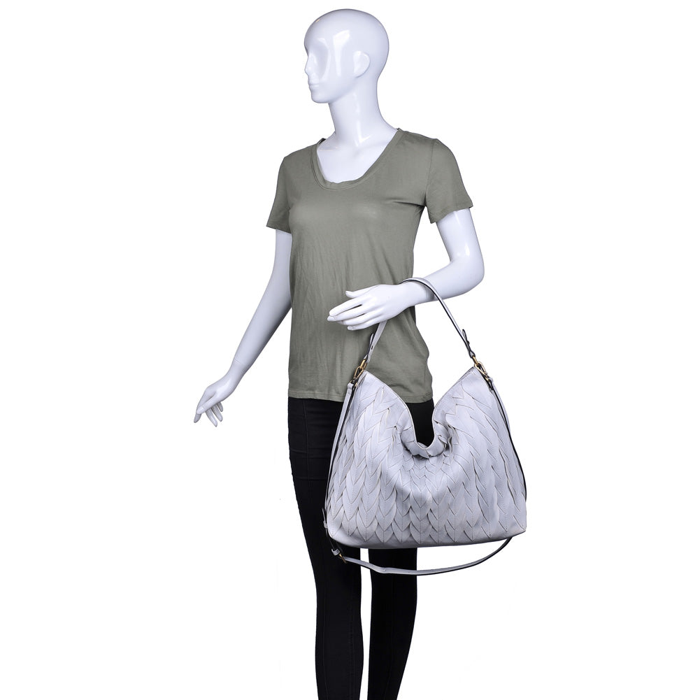 Product Image of Moda Luxe Rita Hobo 842017119326 View 5 | White