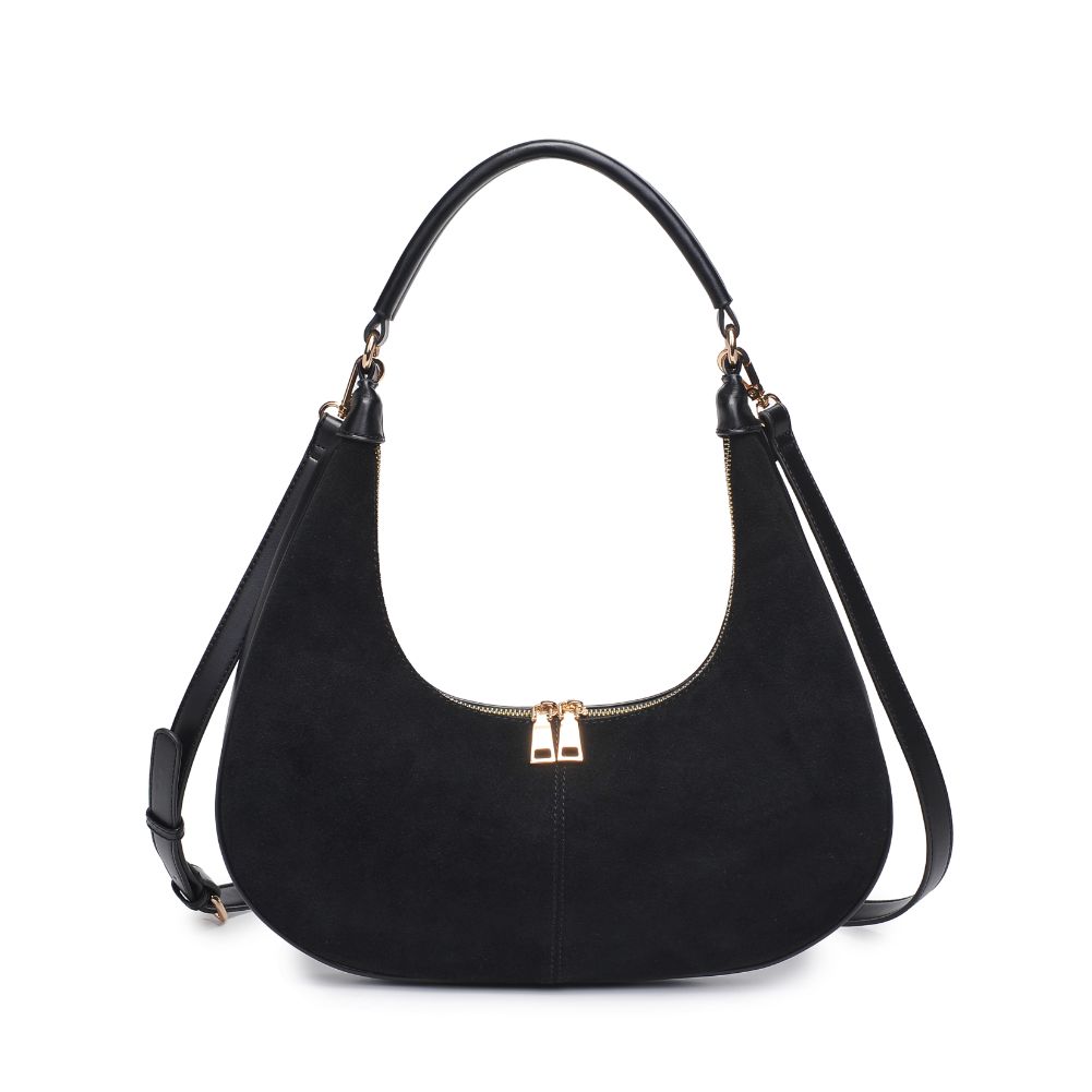 Product Image of Moda Luxe Teresa Shoulder Bag 842017128250 View 5 | Black