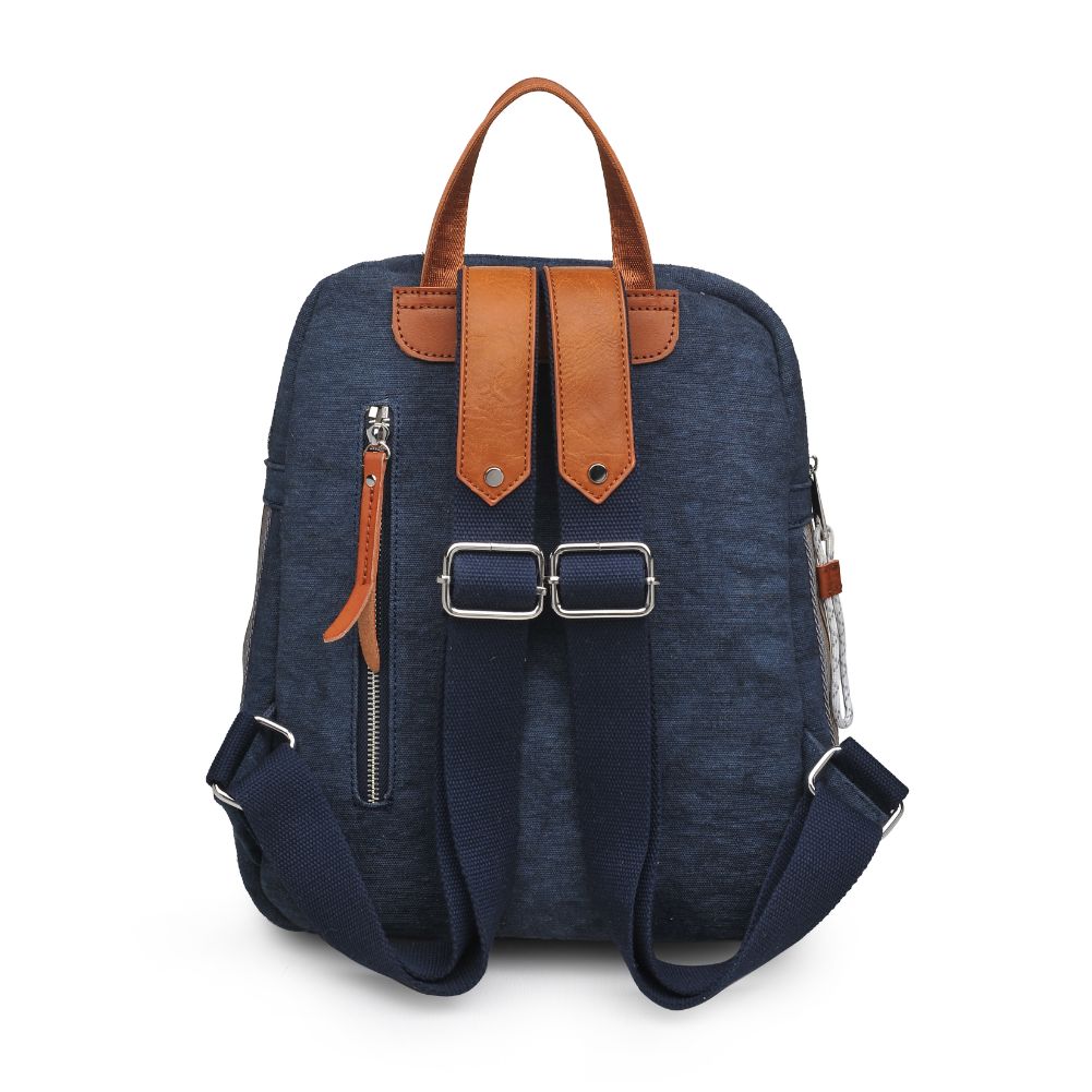 Product Image of Moda Luxe Tulum Backpack 842017124825 View 3 | Denim