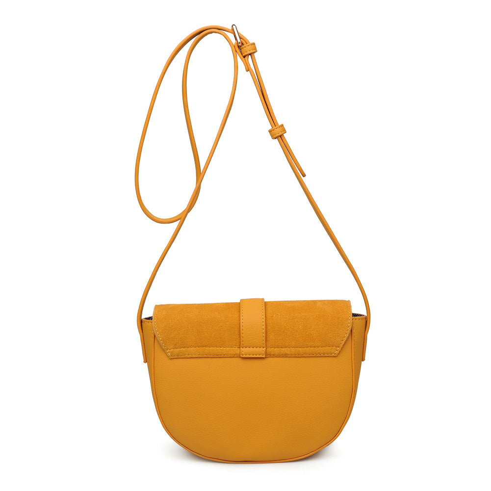 Product Image of Moda Luxe Dawson Crossbody 842017116059 View 3 | Mustard