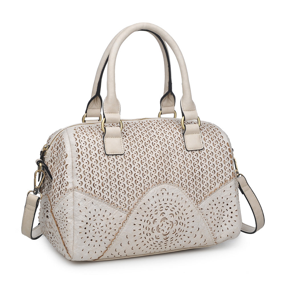 Product Image of Moda Luxe Bristol Satchel 842017115090 View 2 | Cream