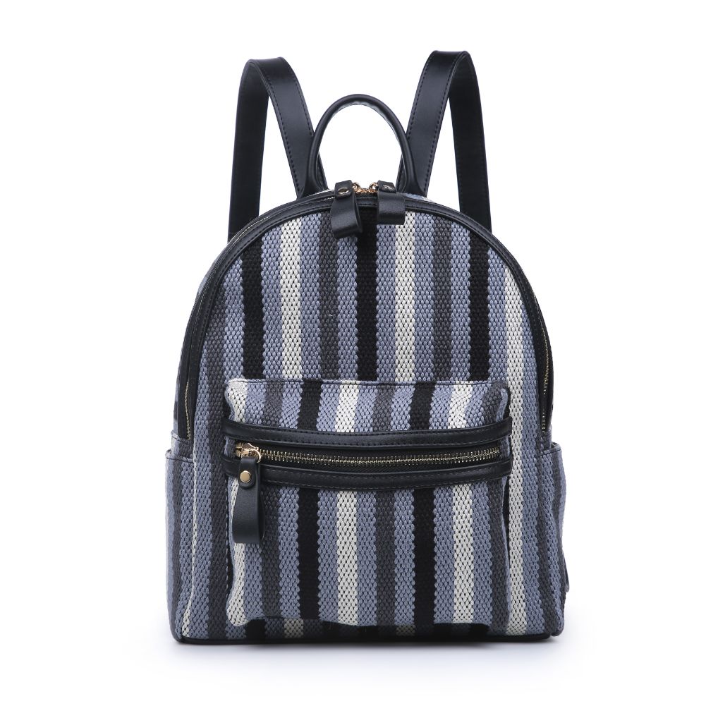 Product Image of Moda Luxe Trent Backpack 842017124436 View 5 | Black
