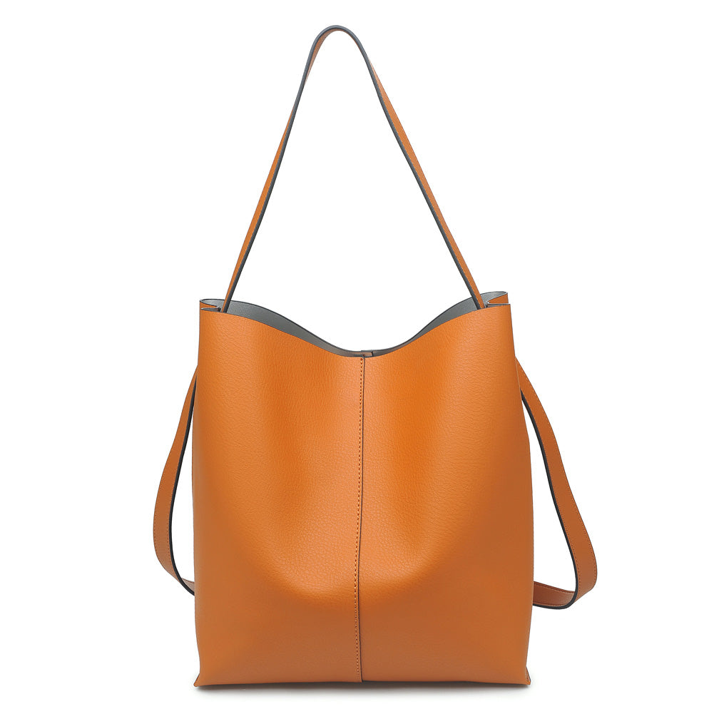 Product Image of Moda Luxe Liberty Tote 842017112952 View 3 | Tan