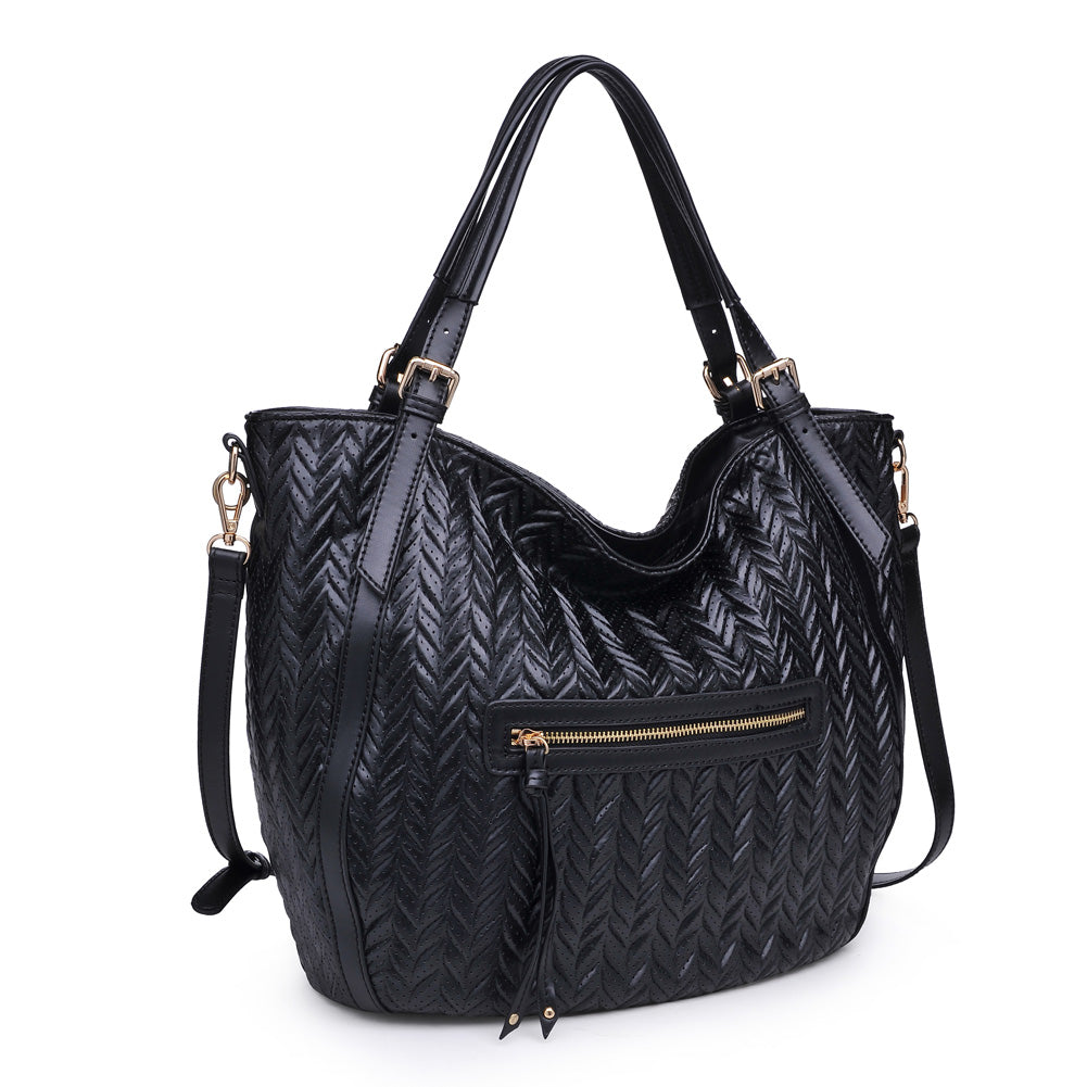Product Image of Moda Luxe Gemma Hobo 842017118657 View 2 | Black