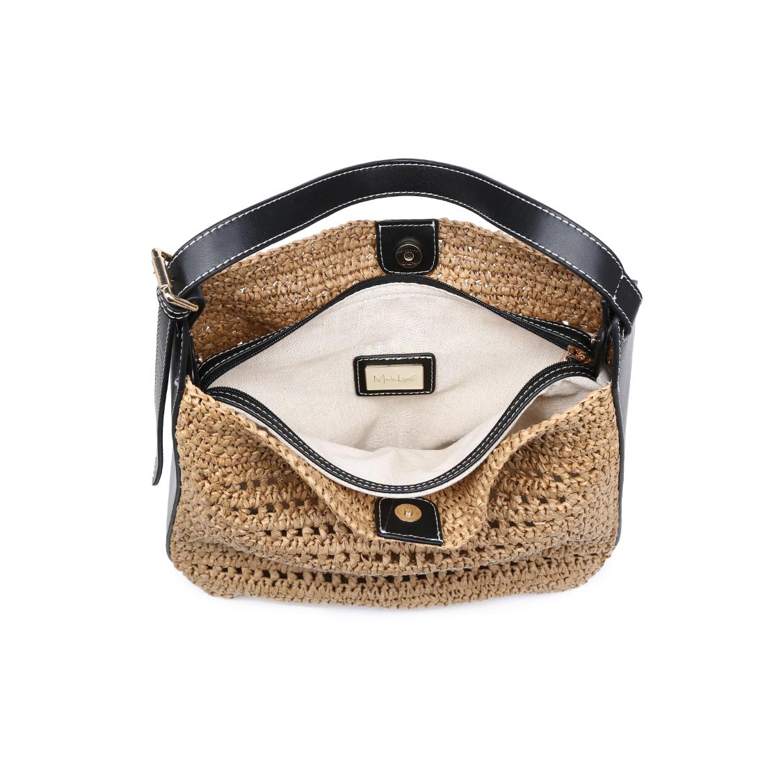 Moda Luxe Savannah Hobo 842017138136 View 8 | Black Natural