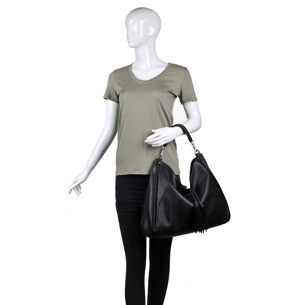 Product Image of Moda Luxe Chance Hobo 842017109242 View 5 | Black