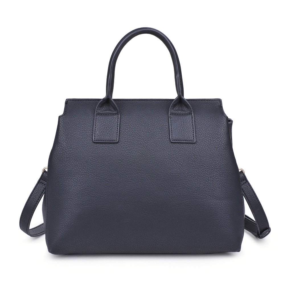 Product Image of Moda Luxe Clare Satchel 842017118312 View 3 | Black