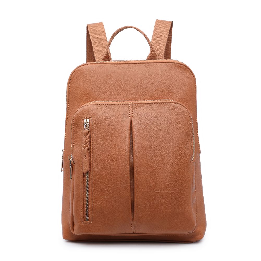 Product Image of Moda Luxe Lily Backpack 842017130321 View 5 | Tan