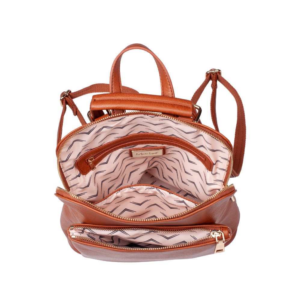 Product Image of Moda Luxe Phoebe Backpack 842017126621 View 8 | Tan