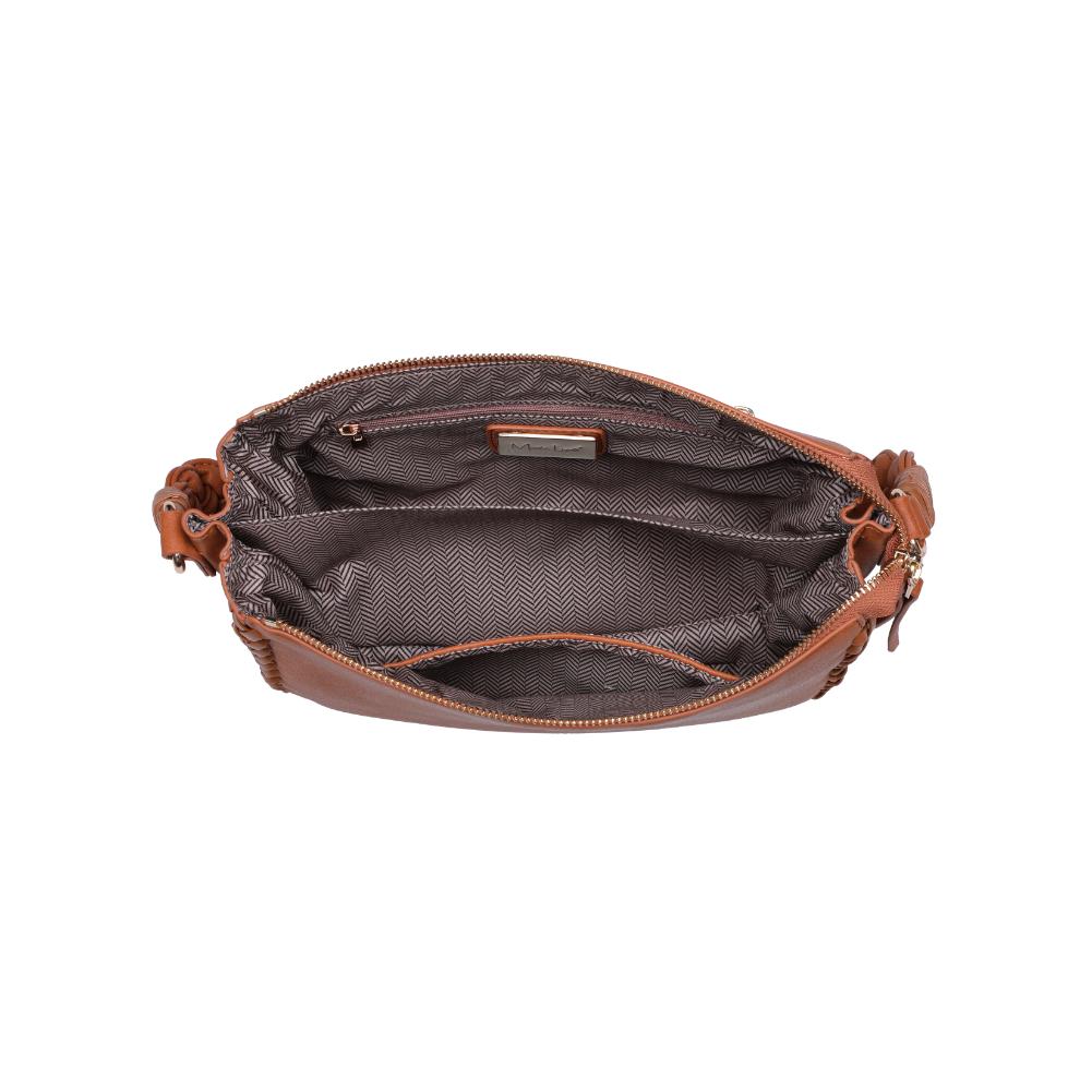 Product Image of Moda Luxe Velveta Crossbody 842017135364 View 8 | Tan