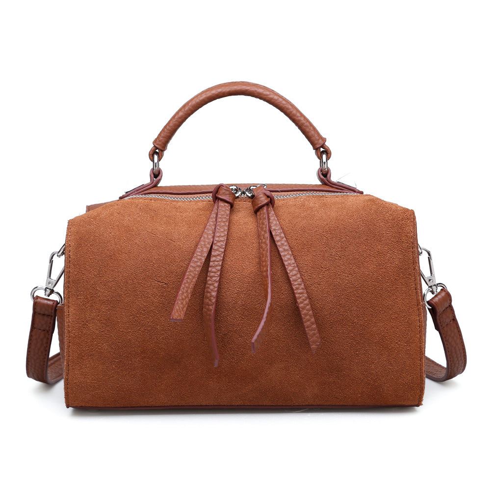 Product Image of Moda Luxe Hudson Satchel 842017115618 View 1 | Tan