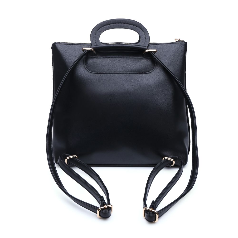 Product Image of Moda Luxe Brooklyn Backpack 842017121152 View 3 | Black