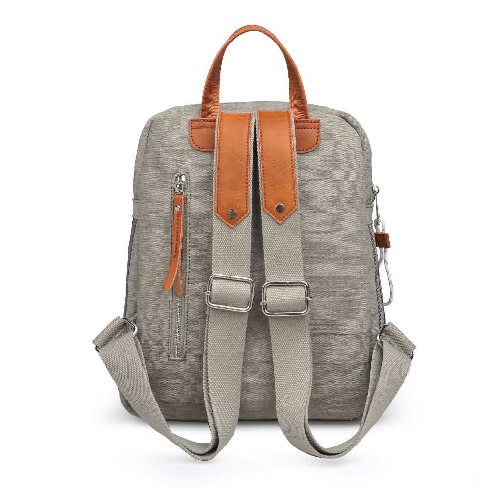 Product Image of Moda Luxe Tulum Backpack 842017124832 View 3 | Stone