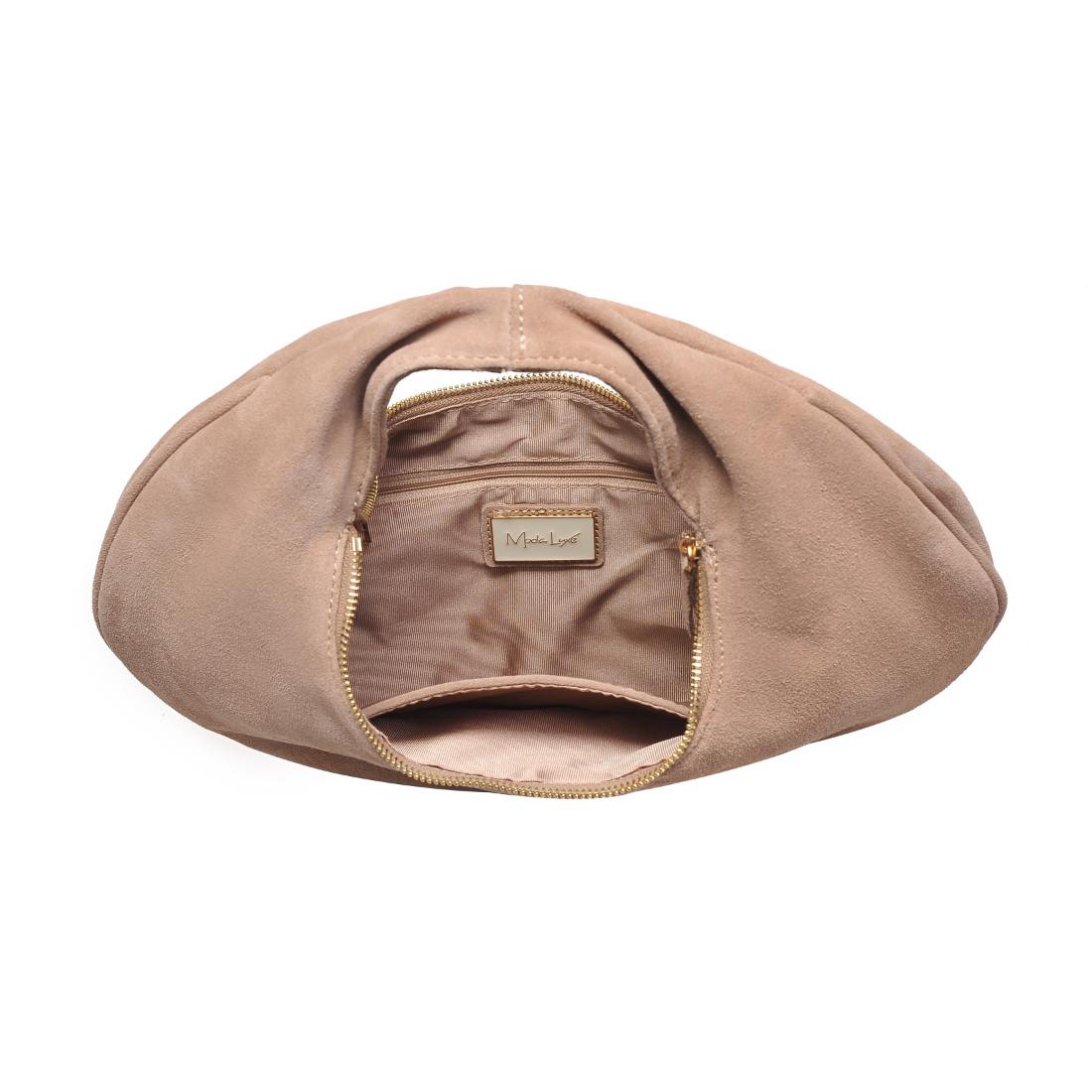 Product Image of Moda Luxe Farrah - Suede Hobo 842017138624 View 8 | Natural