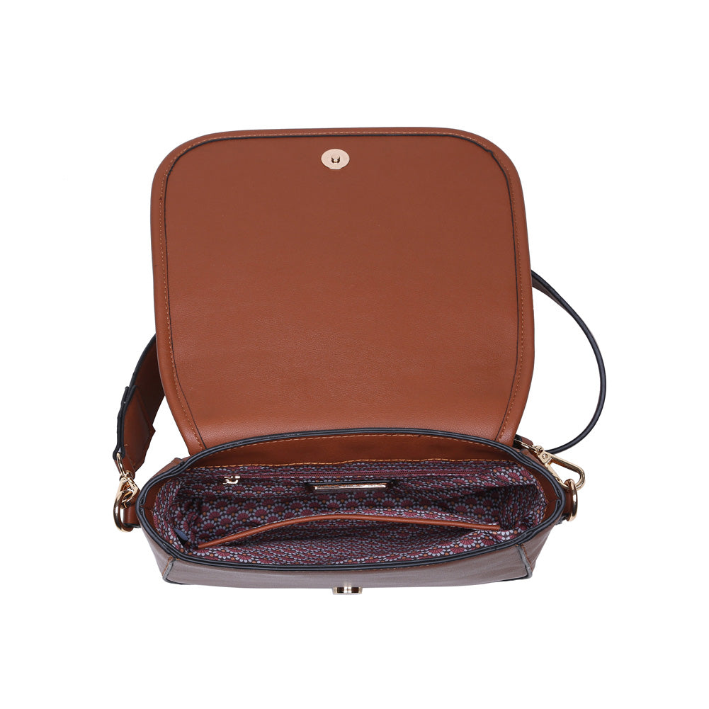 Product Image of Moda Luxe Whitney Crossbody 842017115656 View 4 | Tan