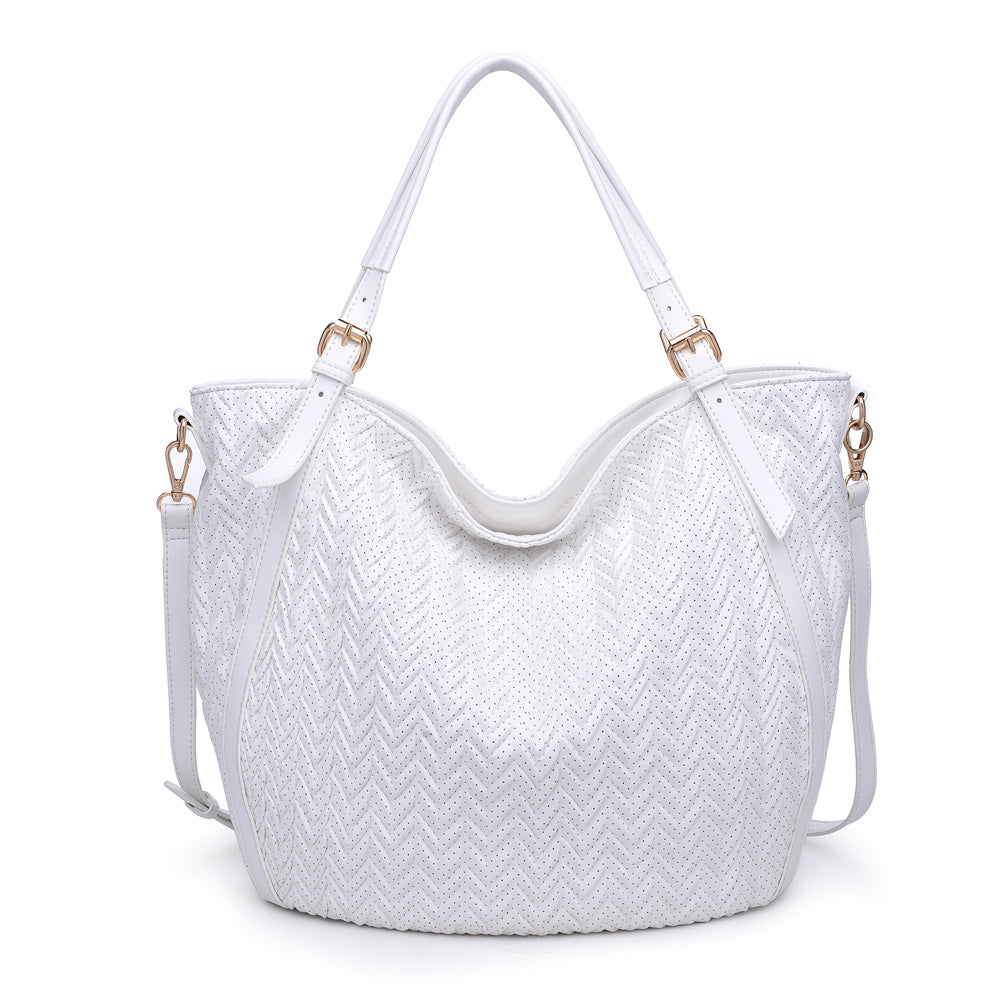 Product Image of Moda Luxe Gemma Hobo 842017118664 View 3 | White