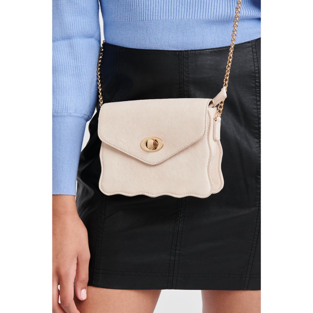 Woman wearing Cream Moda Luxe Libby Crossbody 842017105817 View 2 | Cream