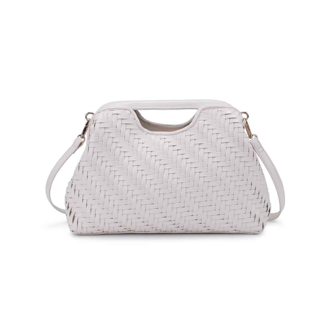 Woman wearing Ivory Moda Luxe Amara Crossbody 842017138105 View 5 | Ivory