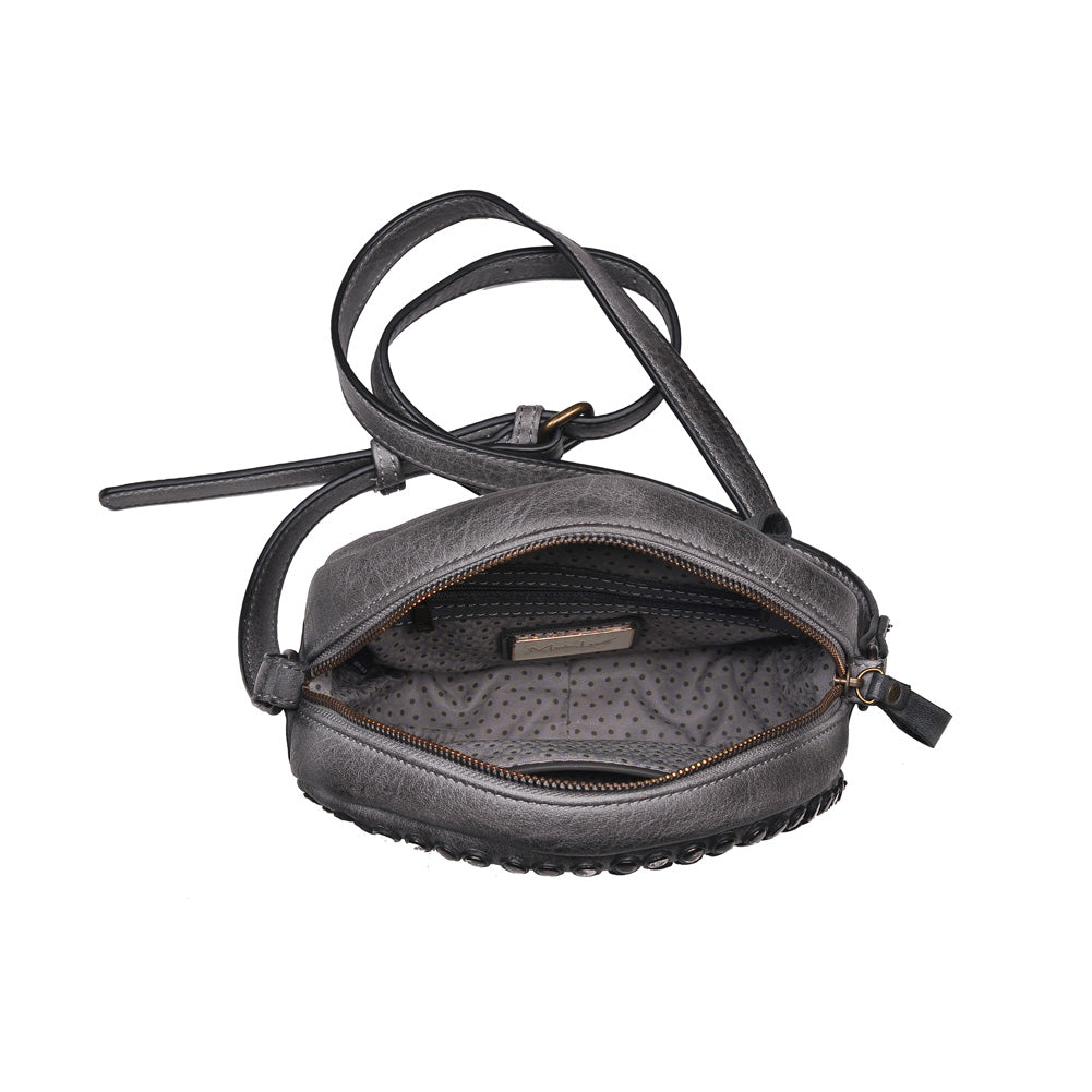 Product Image of Moda Luxe Saint Crossbody 842017117568 View 4 | Grey