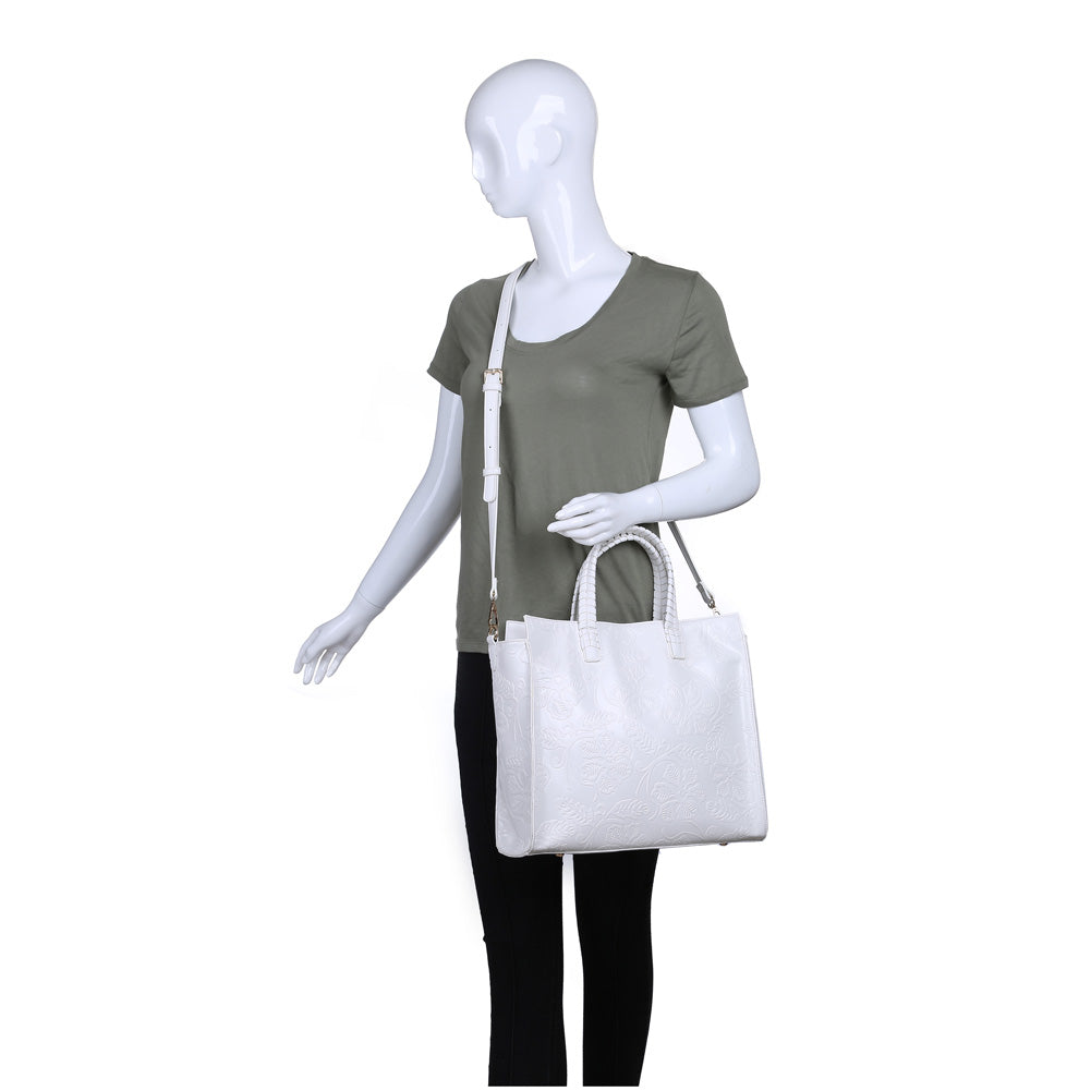 Moda Luxe Renee Hobo 842017119838 View 5 | White