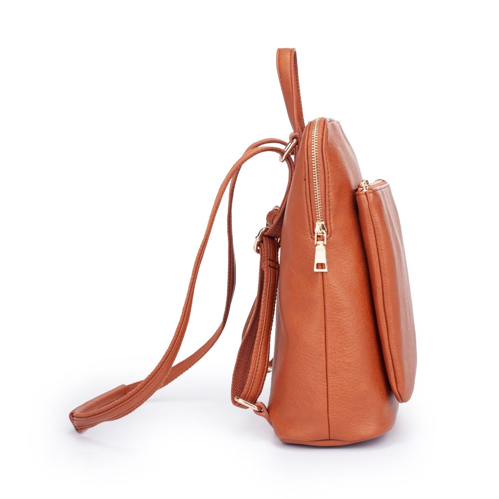 Product Image of Moda Luxe Phoebe Backpack 842017126621 View 6 | Tan