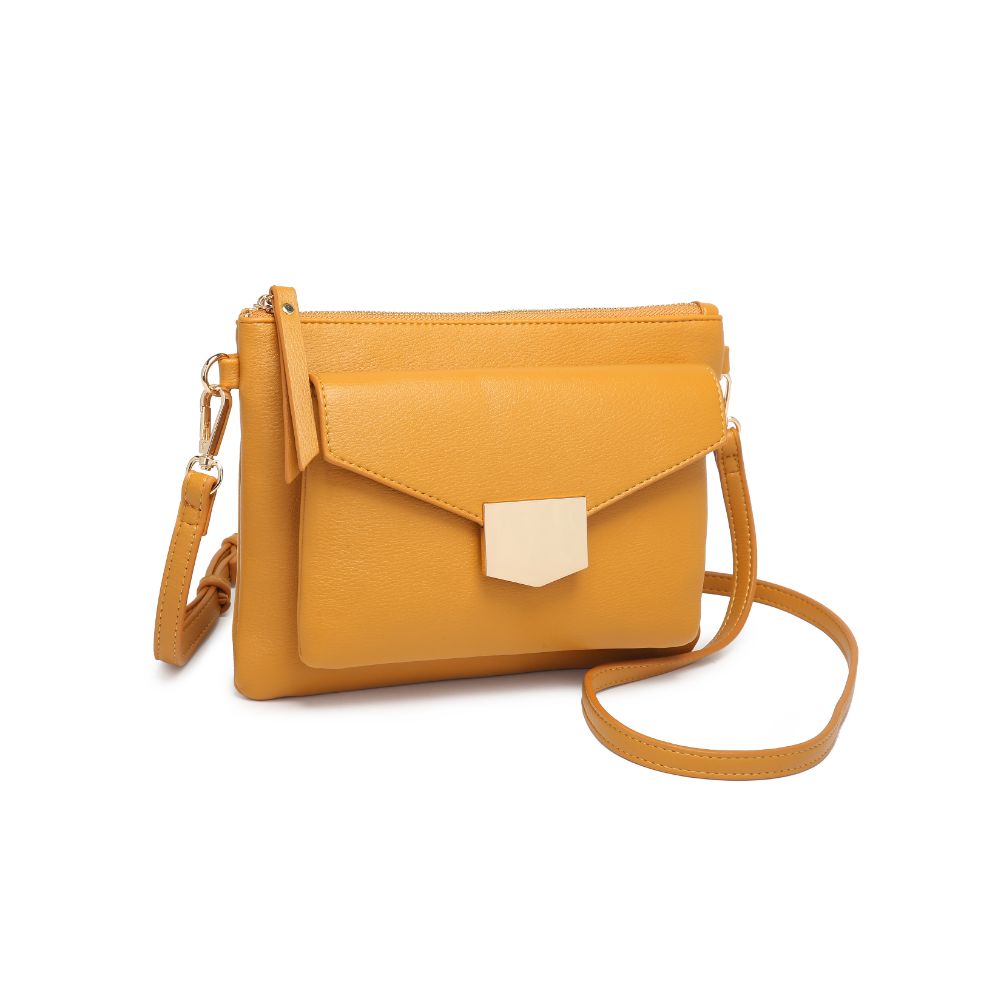 Product Image of Moda Luxe Amari Crossbody 842017128434 View 6 | Mustard