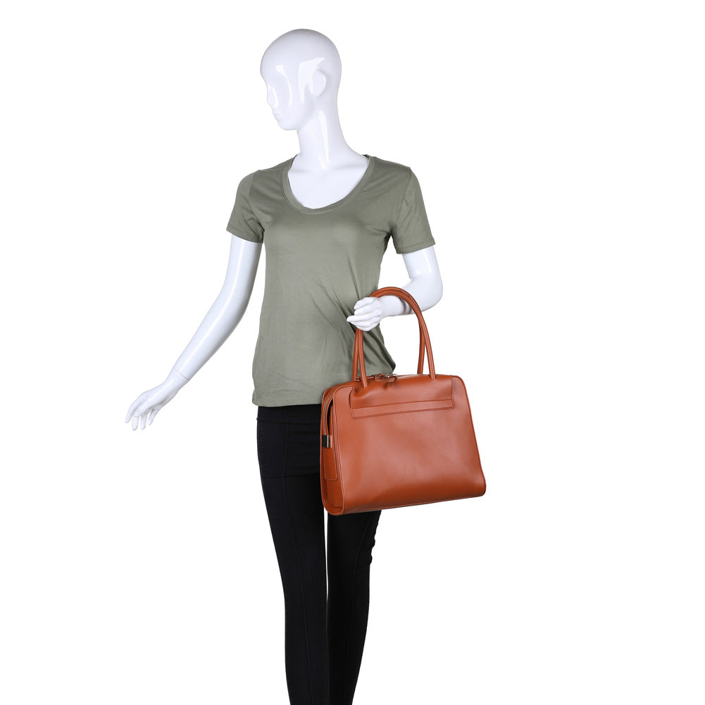 Product Image of Moda Luxe Juliette Satchel 842017114741 View 5 | Tan