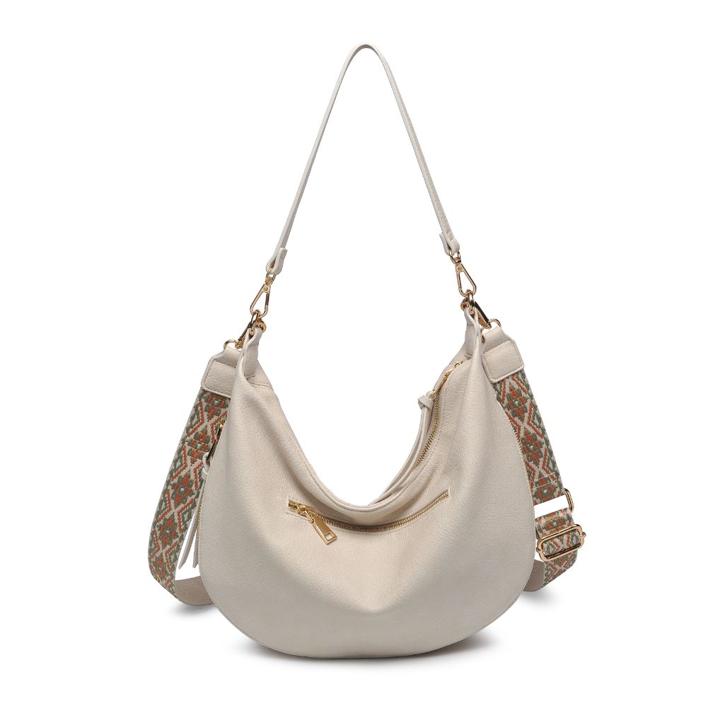 Product Image of Moda Luxe Ruby Hobo 842017129387 View 7 | Ivory