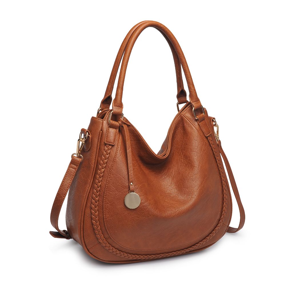 Product Image of Moda Luxe Lindsay Hobo 842017128144 View 6 | Cognac