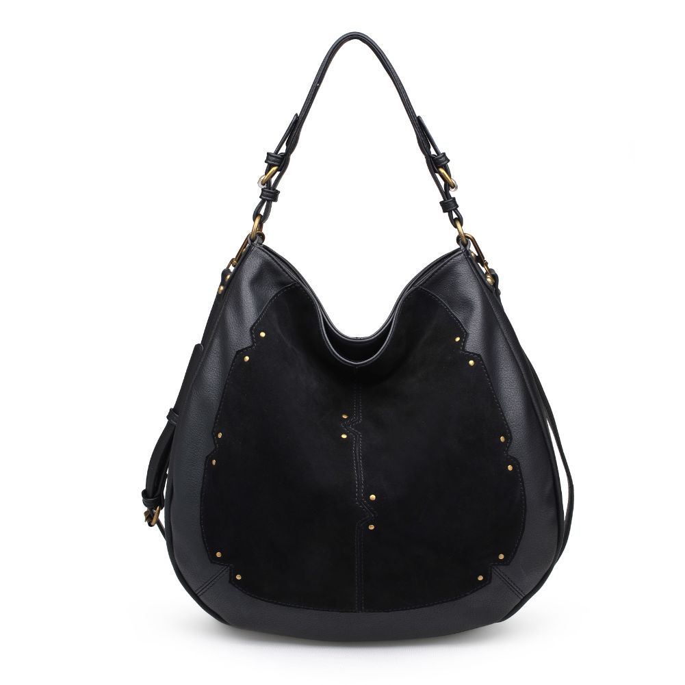 Product Image of Moda Luxe Jolie Hobo 842017120858 View 1 | Black